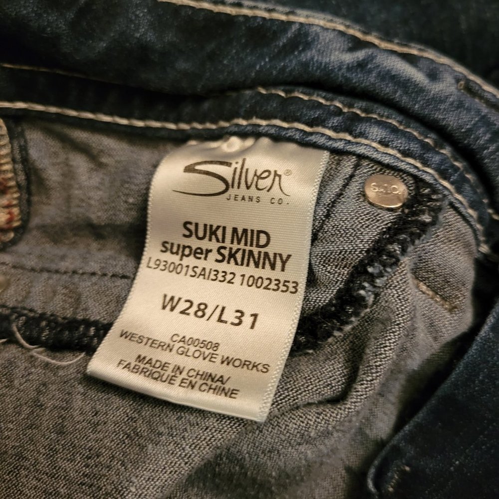 American eagle an Silver jeans.